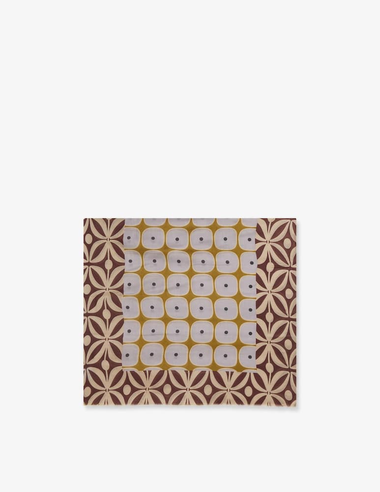 rinascente Altea Geometric print stole