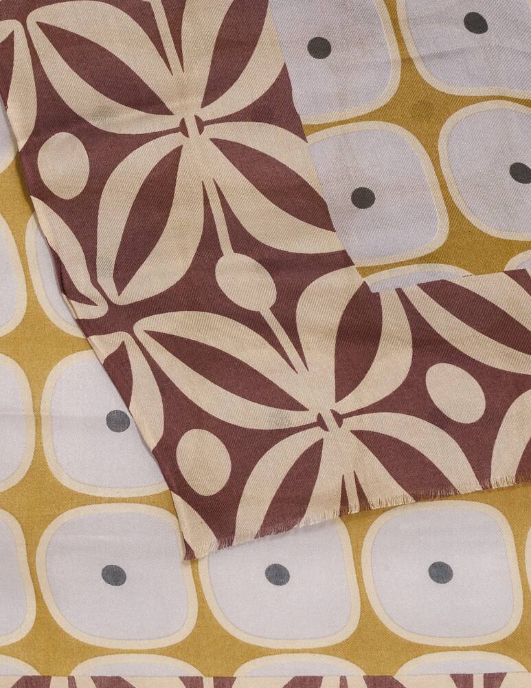 rinascente Altea Geometric print stole