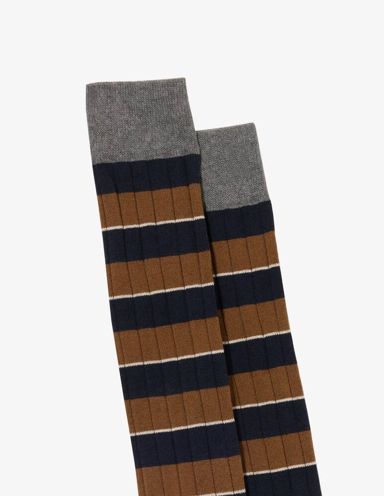 rinascente Altea Ribbed regimental socks