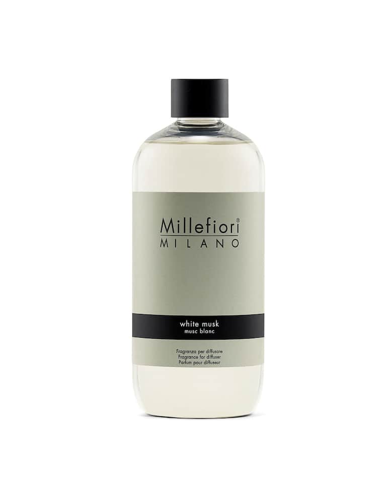 Millefiori Milano Milano Fragranza per diffusore White Musk 500ml - immagine 1 Millefiori Milano Milano Fragranza per diffusore White Musk 500ml - immagine 1