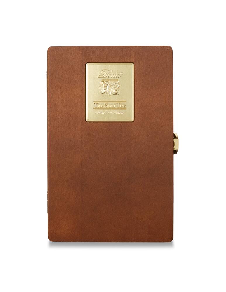 rinascente Berta Distillerie Grappa Tre soli Tre 2012 - cassetta in legno