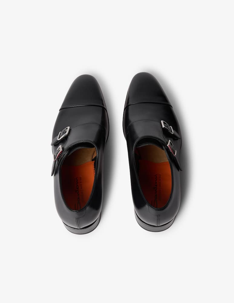 rinascente Santoni Scarpa monk doppia fibbia