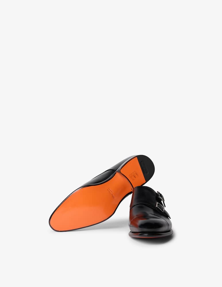 rinascente Santoni Scarpa monk doppia fibbia