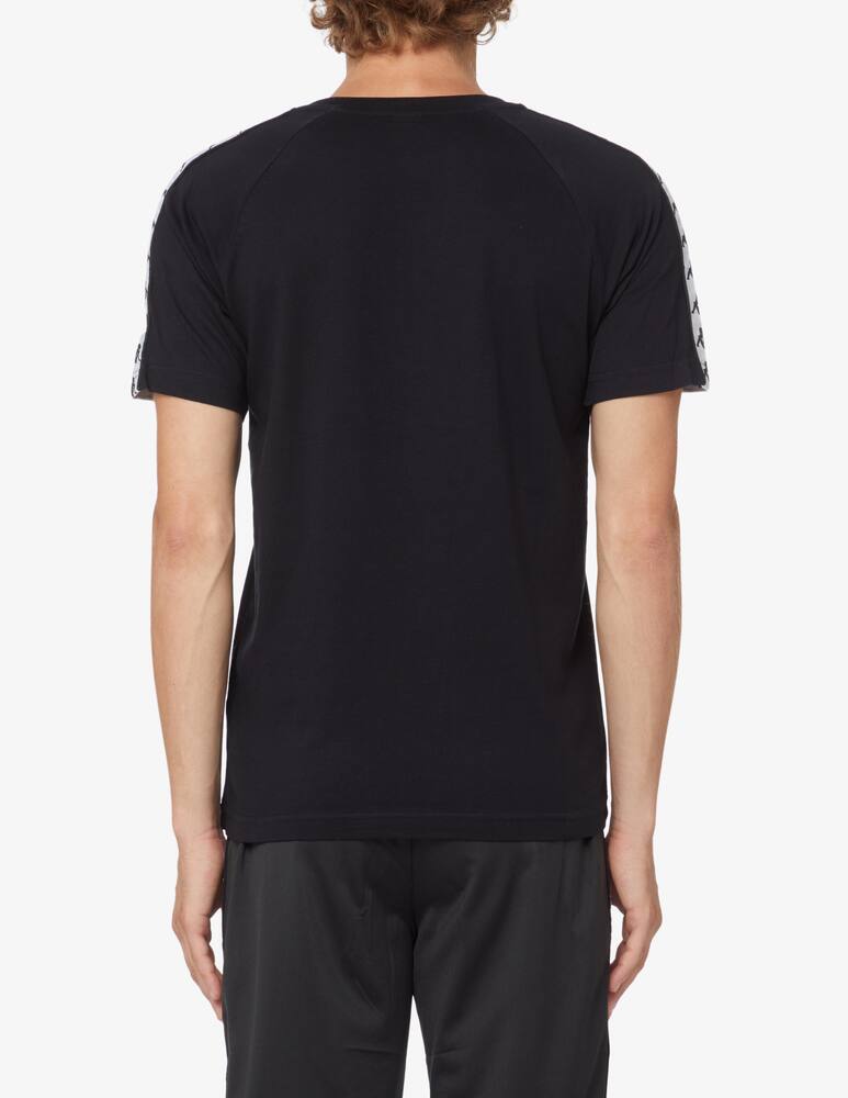 rinascente Kappa Tee mc banda 222 - Nero