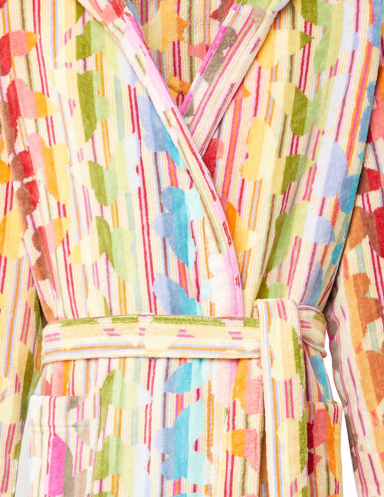 Missoni Home Josephine accappatoio con cappuccio - immagine 3 Missoni Home Josephine accappatoio con cappuccio - immagine 3