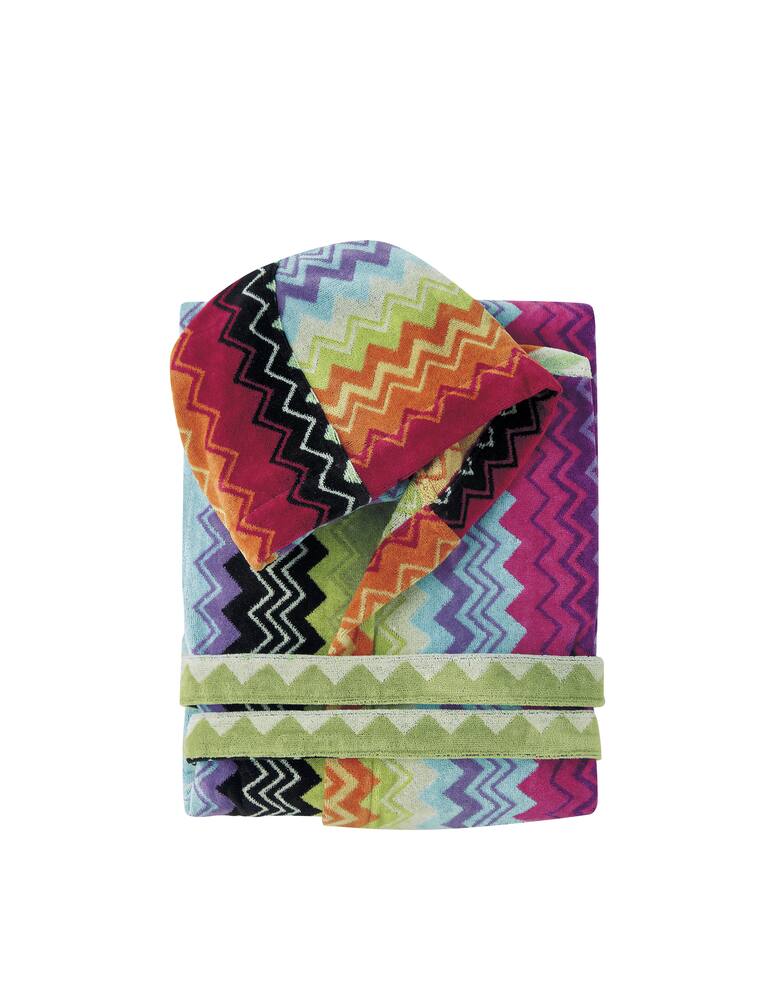 rinascente Missoni Home Giacomo Hooded Bathrobe - multi