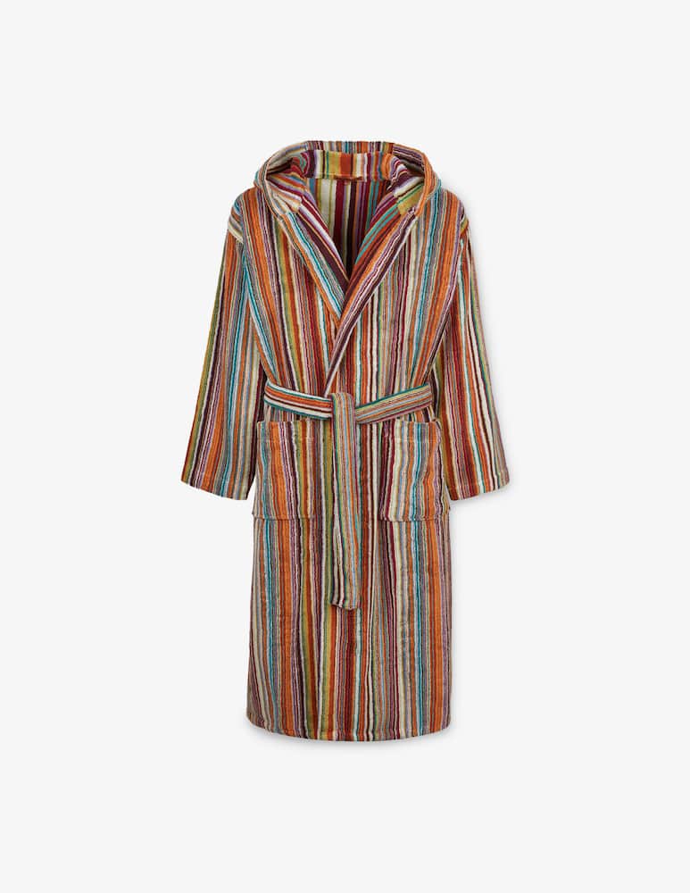 rinascente Missoni Jazz Accappatoio Con Cappuccio