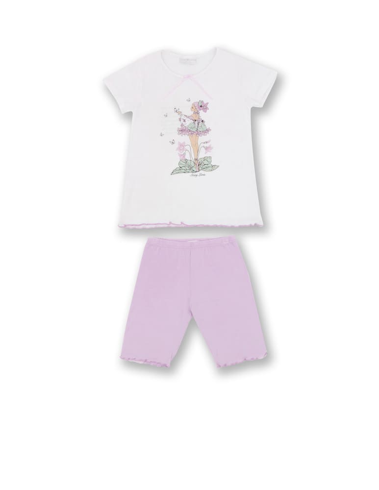 rinascente Story Loris Pigiama manica corta micromodal - Viola