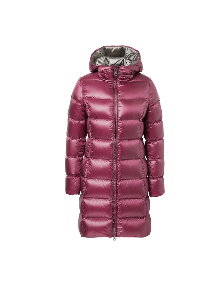 rinascente Colmar Hooded long down jacket