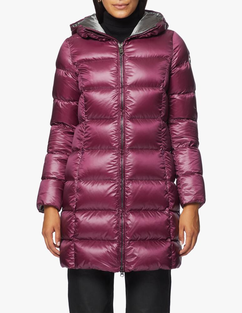 rinascente Colmar Hooded long down jacket