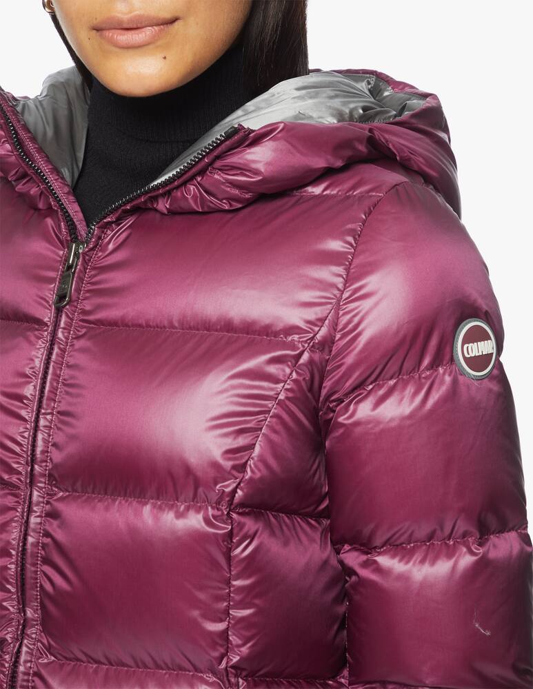 rinascente Colmar Hooded long down jacket