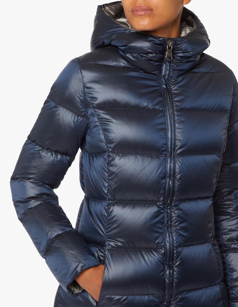 rinascente Colmar Piumino lungo con cappuccio