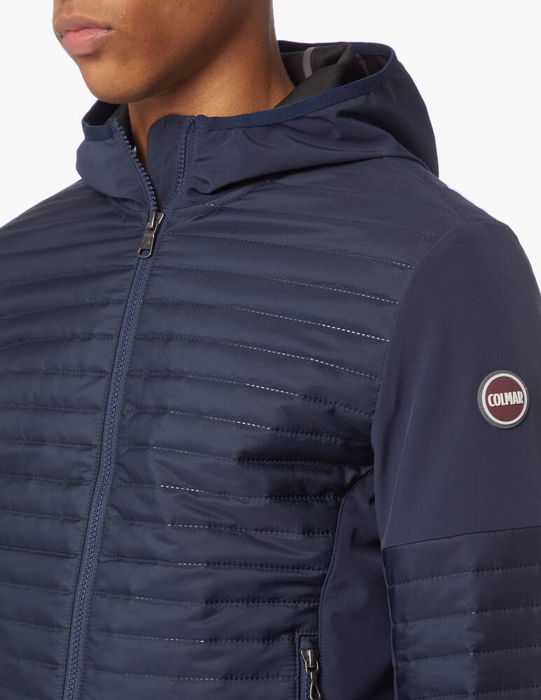 rinascente Colmar Giacca softshell con cappuccio - blu