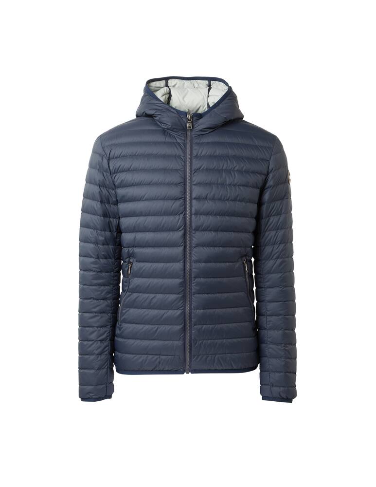 rinascente Colmar Hooded down jacket 100g basic - blue