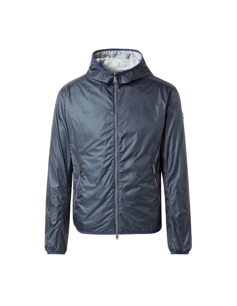rinascente Colmar Giacca con cappuccio in nylon reversibile - blu