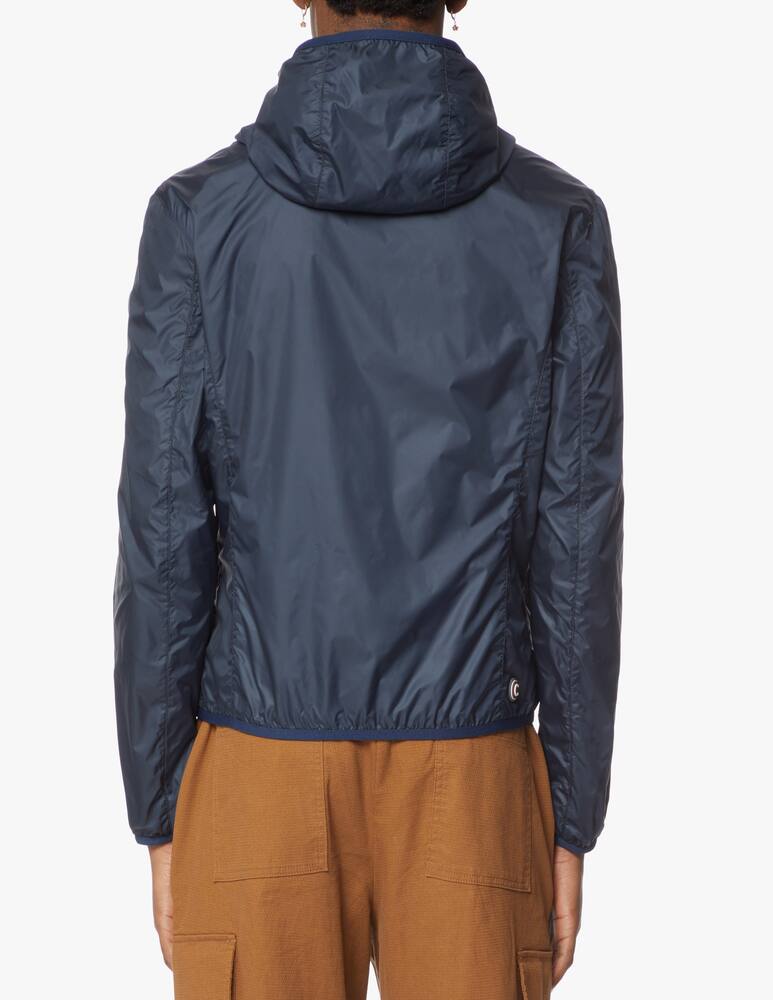 rinascente Colmar Giacca con cappuccio in nylon reversibile - blu