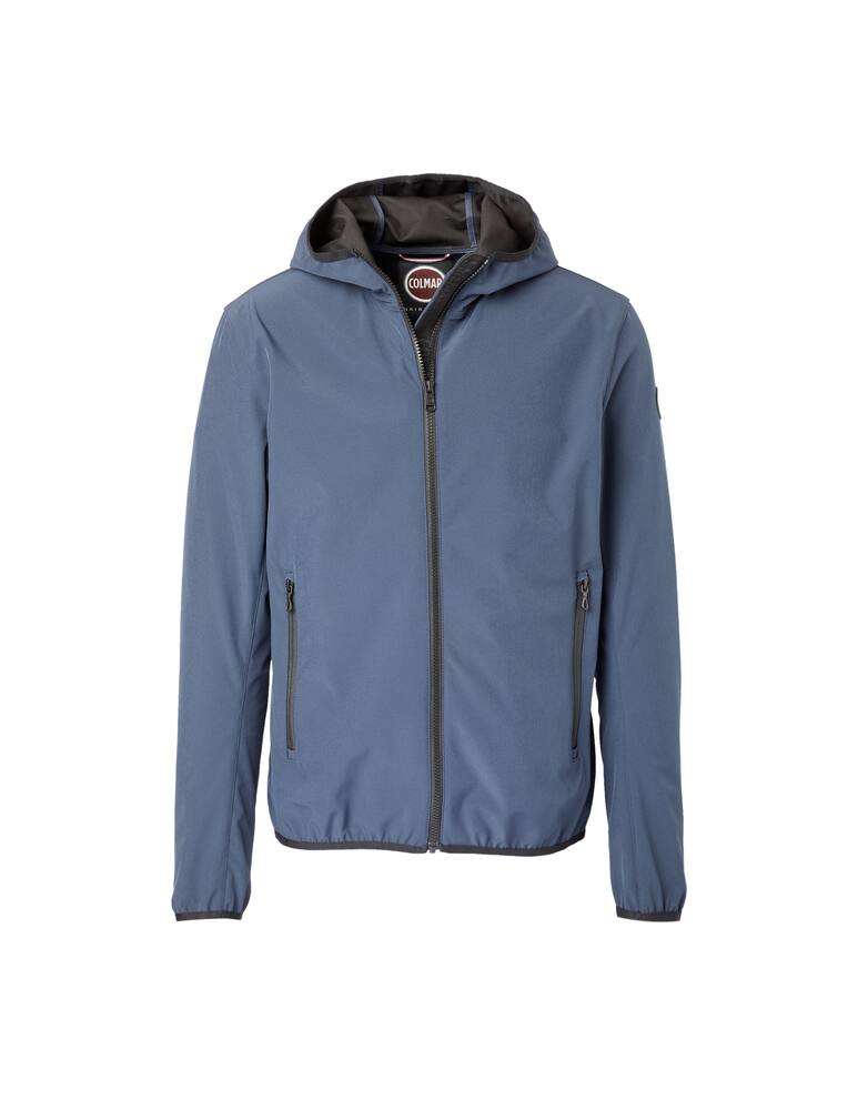 rinascente Colmar Giacca softshell con cappuccio - blu