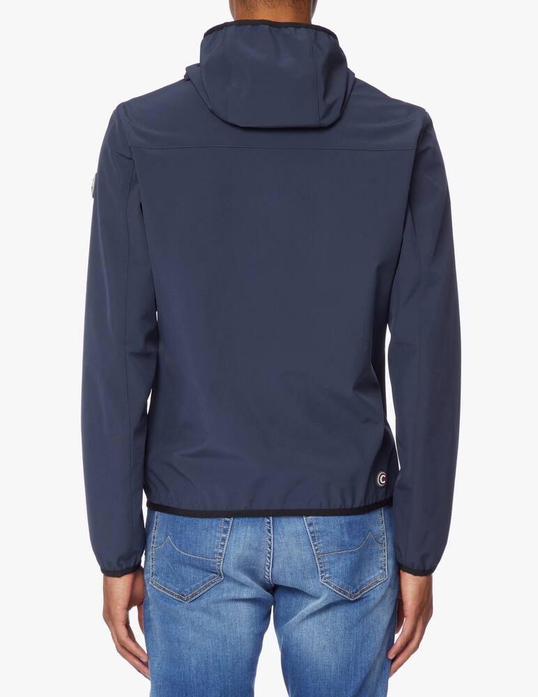 rinascente Colmar Giacca softshell con cappuccio - blu