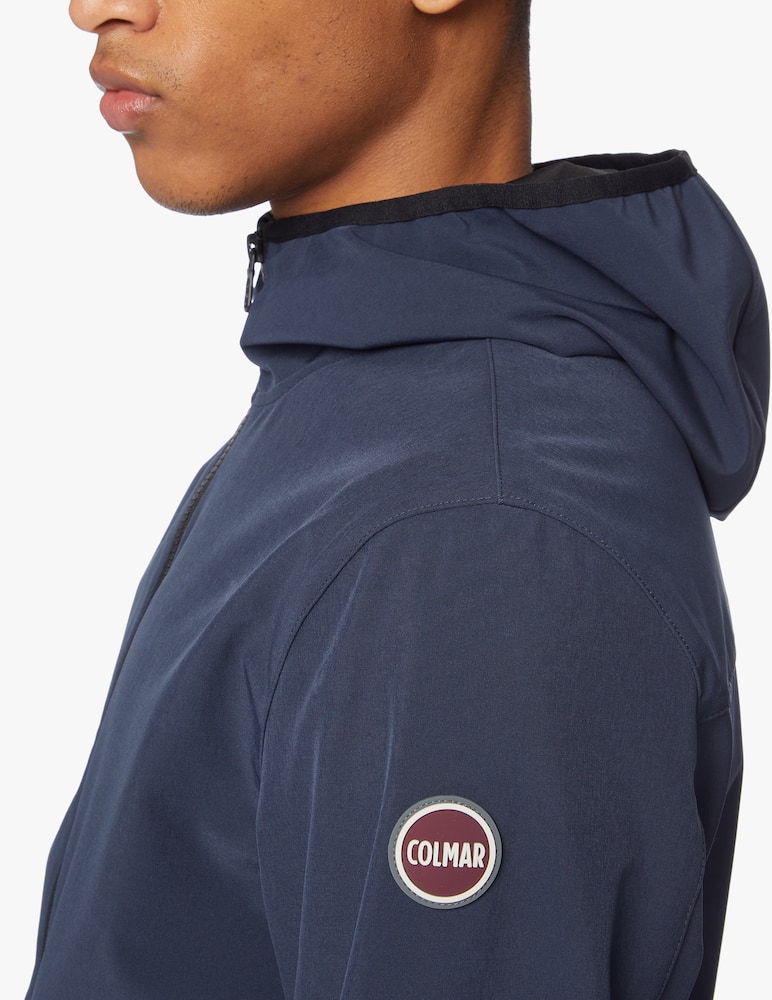 rinascente Colmar Giacca softshell con cappuccio - blu