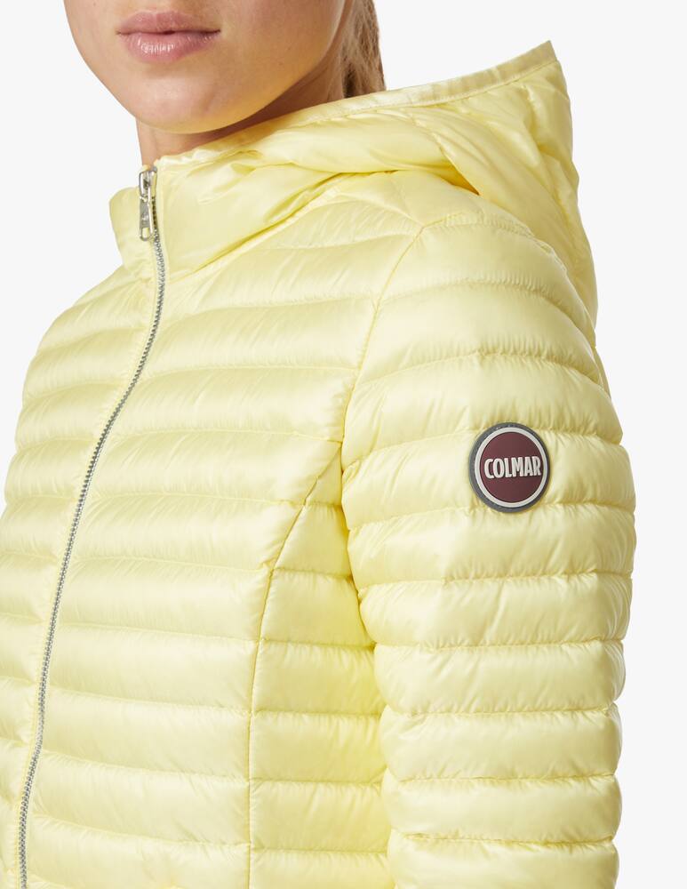 rinascente Colmar Piumino con cappuccio - giallo