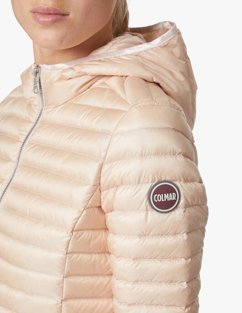 Colmar Hooded down jacket - pink - picture 4 Colmar Hooded down jacket - pink - picture 4