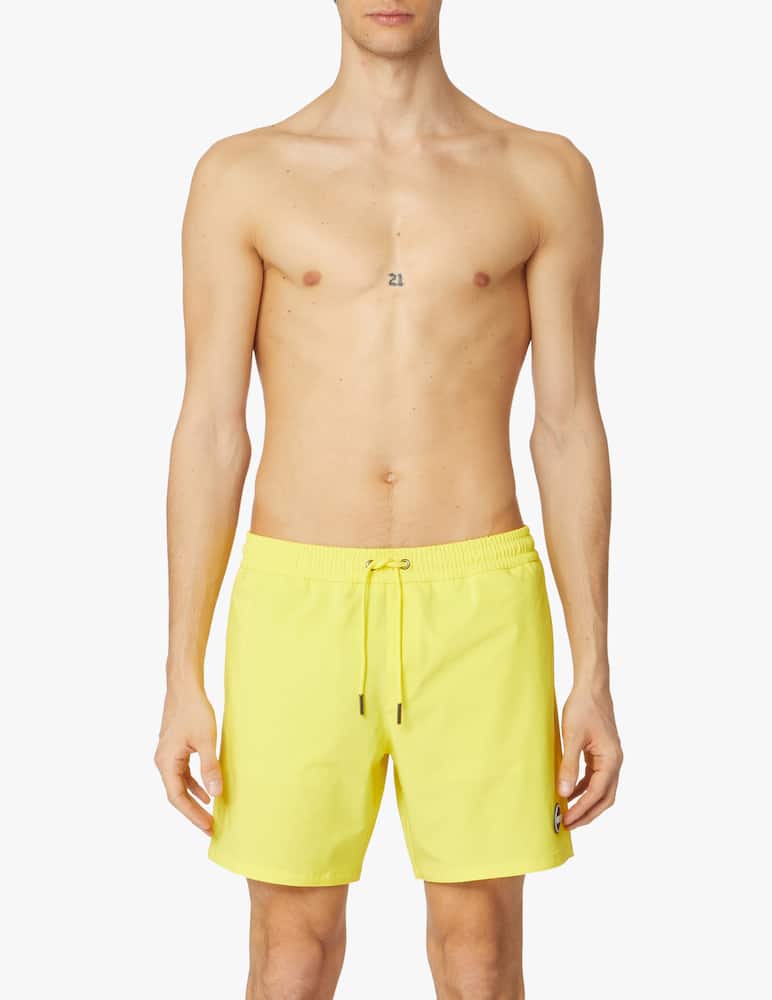 rinascente Colmar Swim briefs with logo - yellow