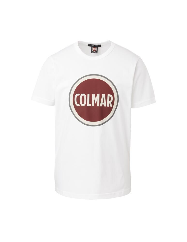 rinascente Colmar Cotton t-shirt with big logo - white