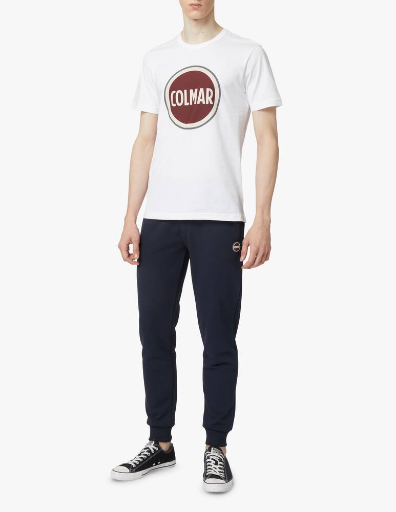 rinascente Colmar Cotton t-shirt with big logo - white