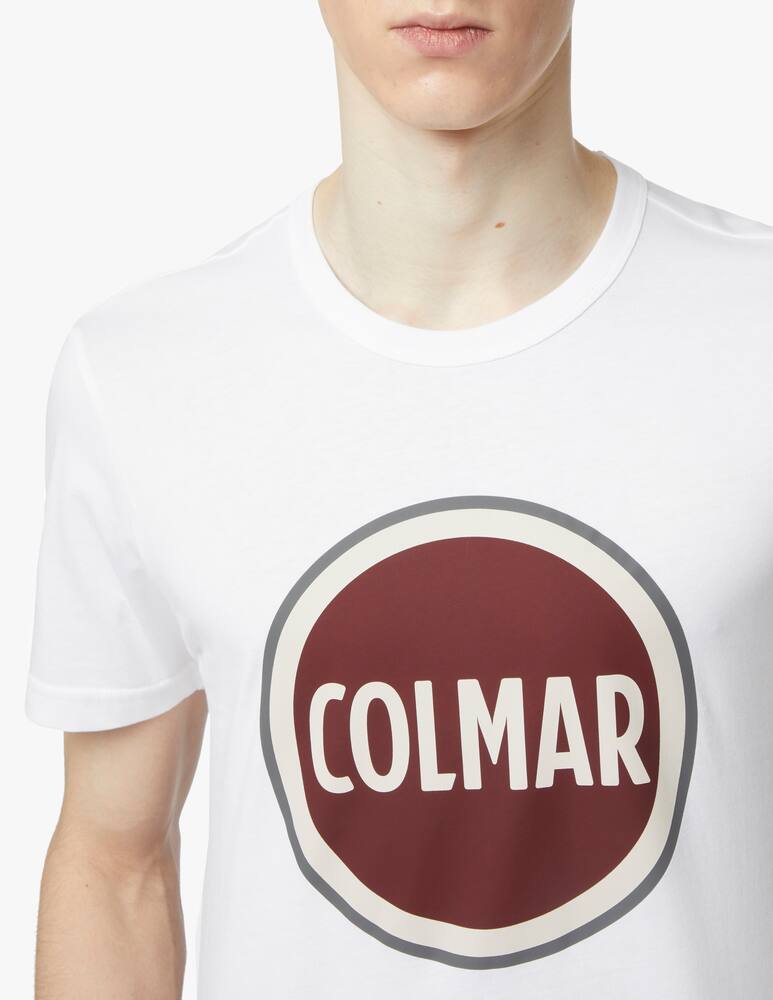 rinascente Colmar Cotton t-shirt with big logo - white