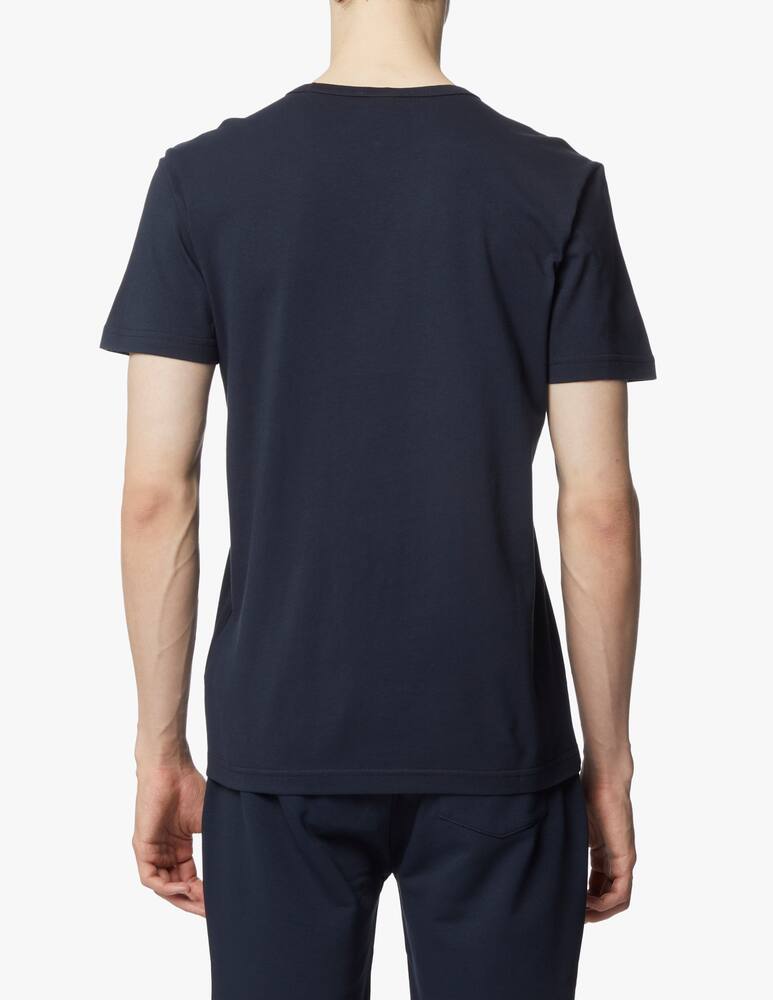 rinascente Colmar Cotton t-shirt with big logo - blue