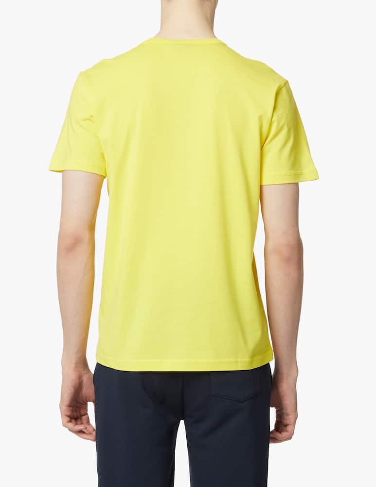 rinascente Colmar T-shirt in cotone con logo sole - giallo