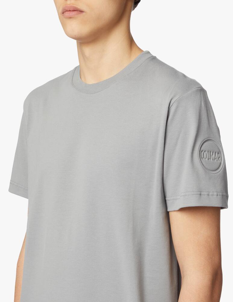 rinascente Colmar T-shirt ressential con logo - grigio