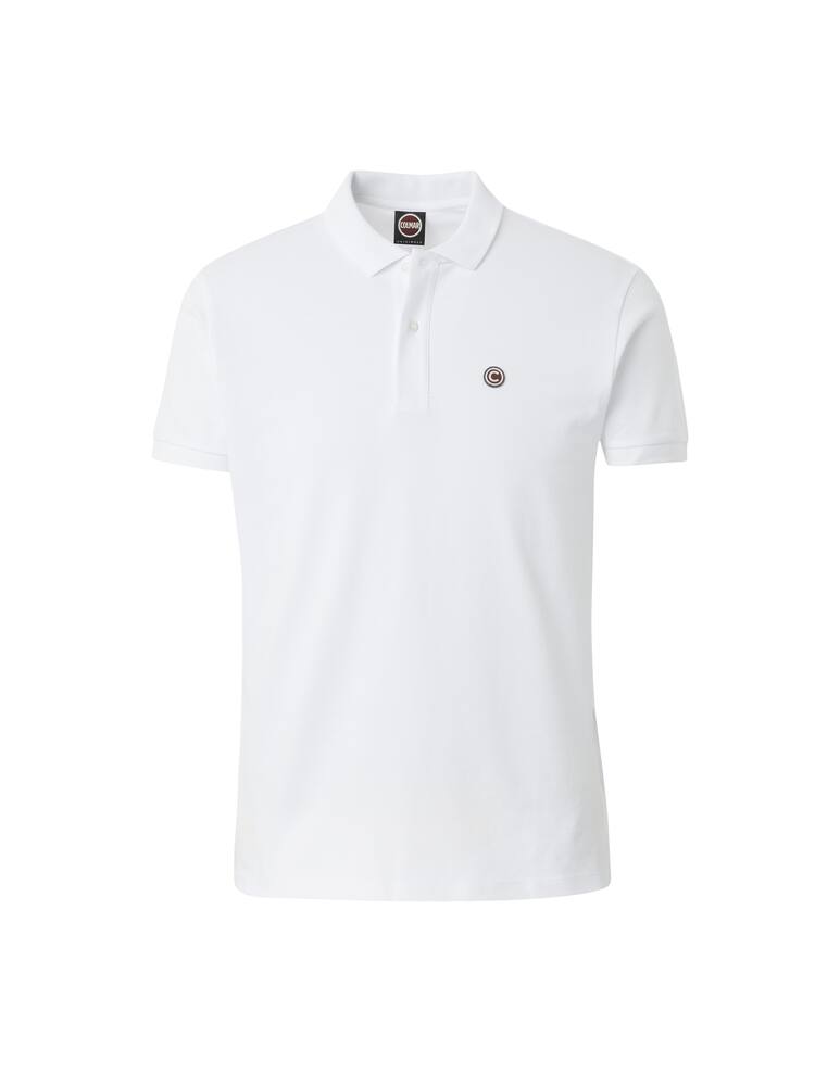 rinascente Colmar Polo con con loghino sottocollo tricolor - bianco