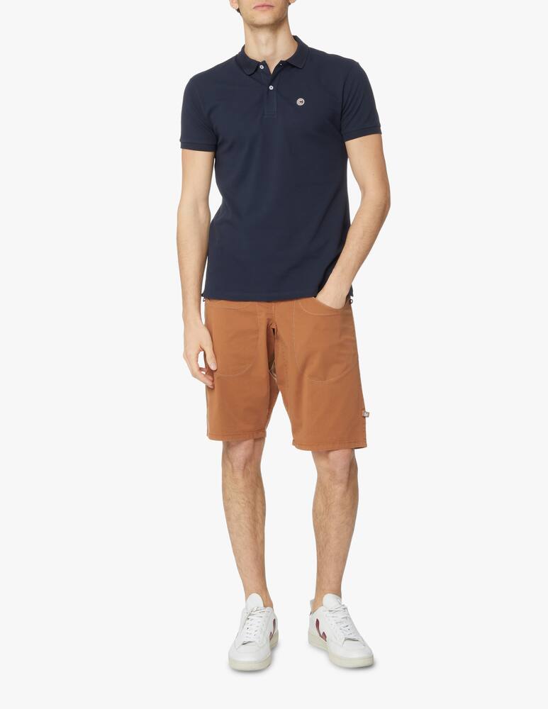 rinascente Colmar Polo con con loghino sottocollo tricolor - blu