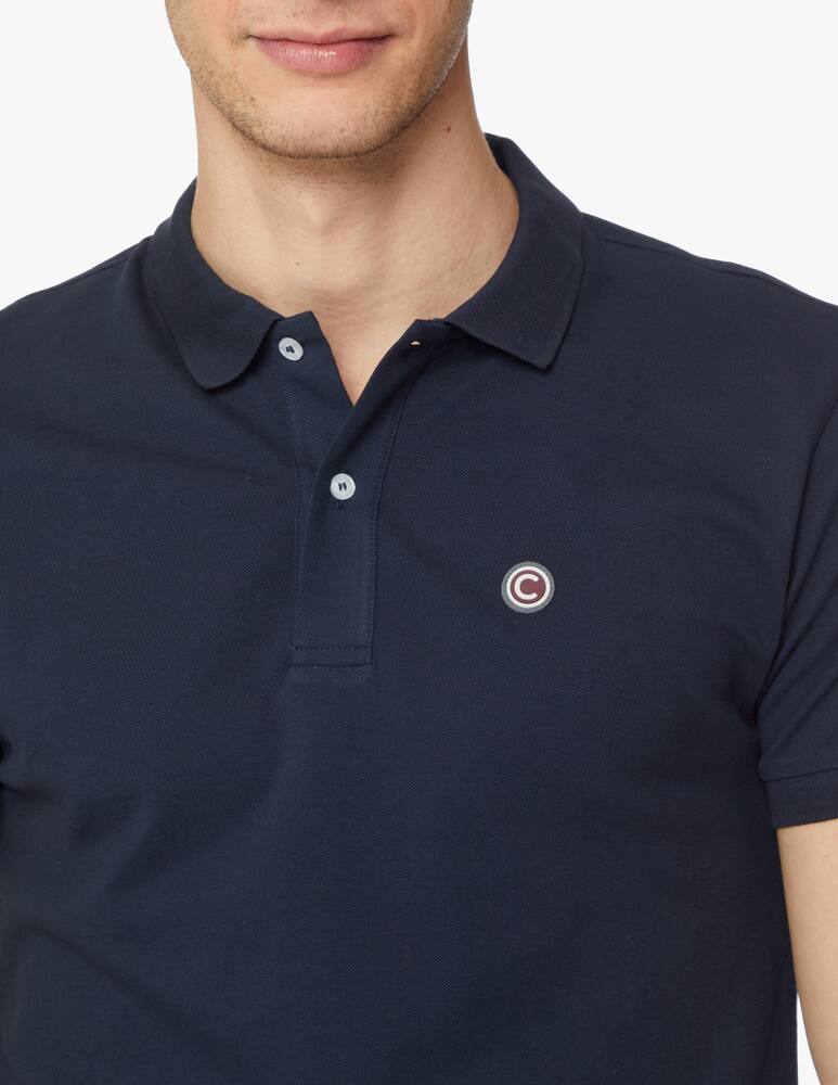 rinascente Colmar Polo con con loghino sottocollo tricolor - blu