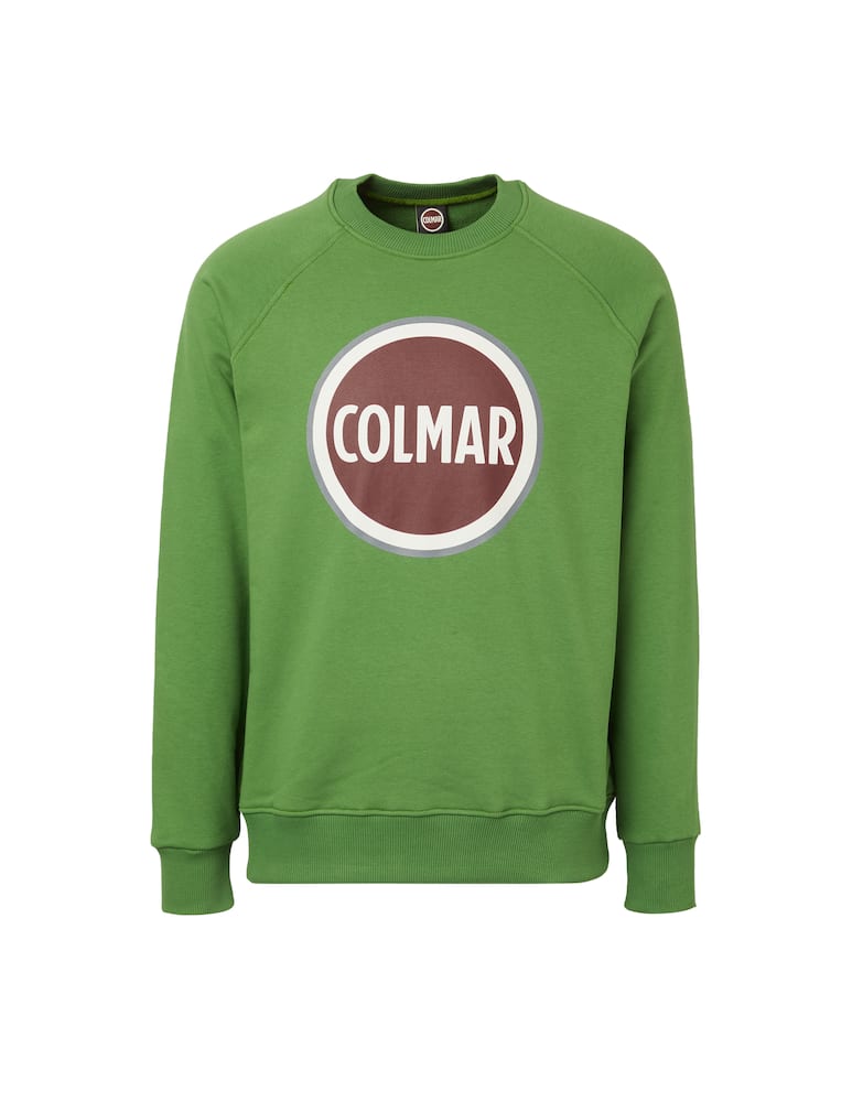 rinascente Colmar Felpa girocollo con logo grande - verde