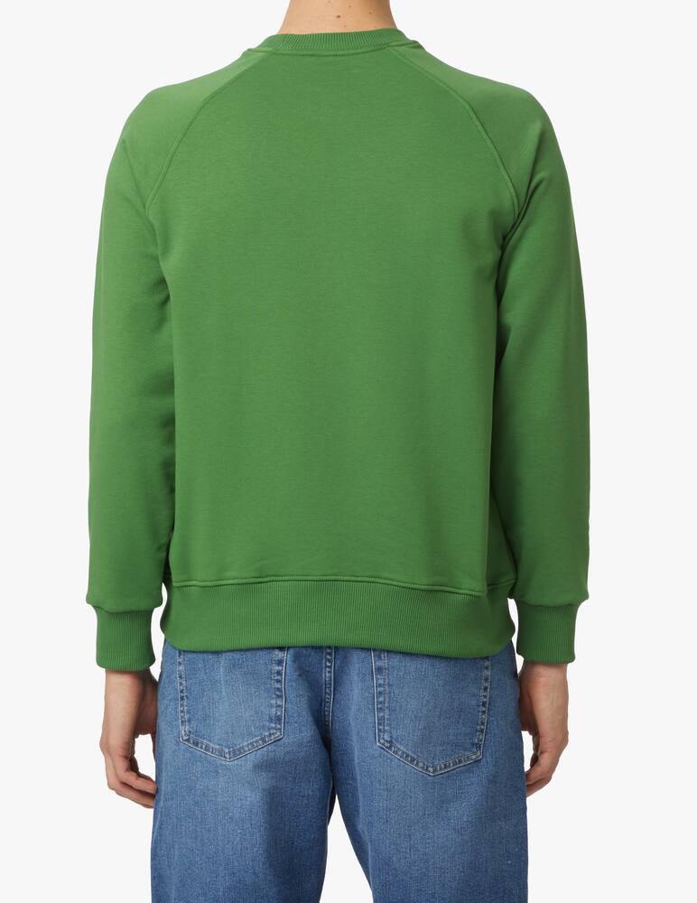 rinascente Colmar Felpa girocollo con logo grande - verde