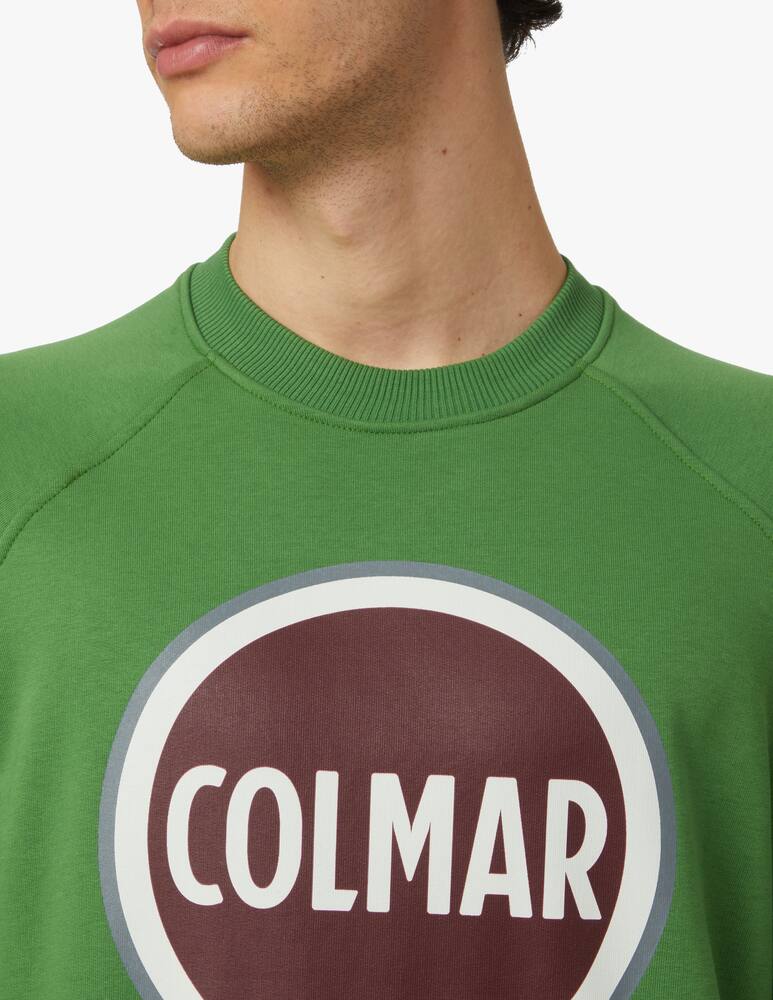 rinascente Colmar Felpa girocollo con logo grande - verde