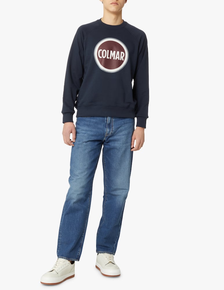 rinascente Colmar Sweatshirt with big logo - blue