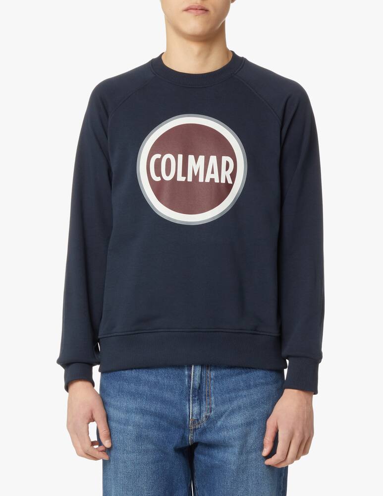 Colmar Felpa girocollo con logo grande - blu - immagine 3 Colmar Felpa girocollo con logo grande - blu - immagine 3
