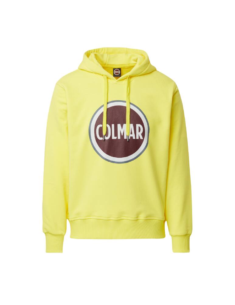 rinascente Colmar Hoodie with big logo - yellow