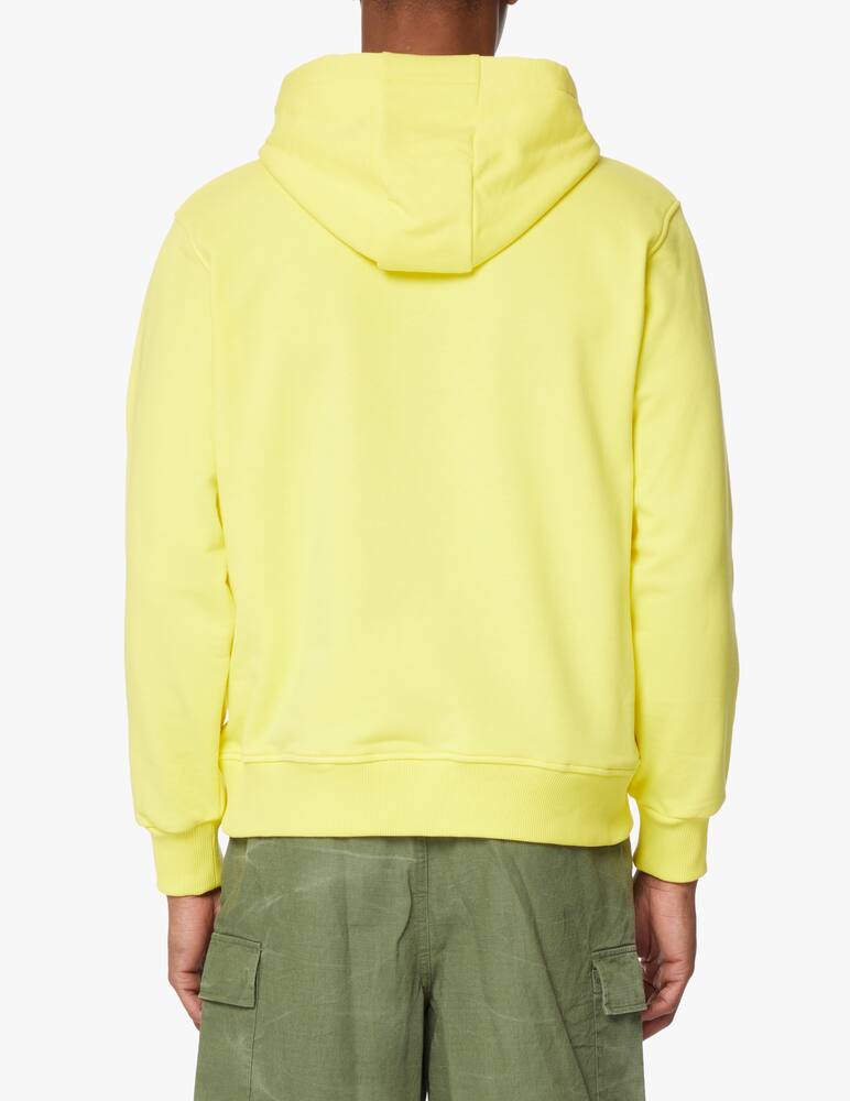 rinascente Colmar Hoodie with big logo - yellow