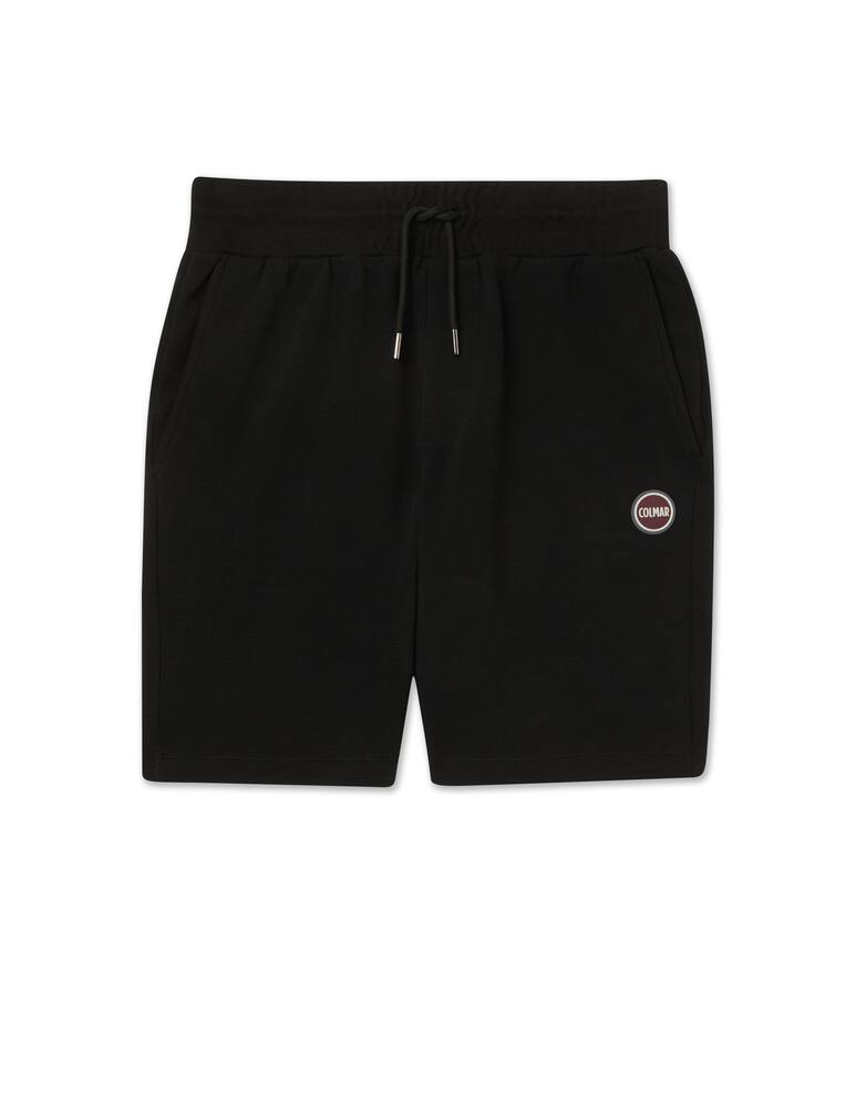 rinascente Colmar Pantaloni tuta corti con bollino - nero