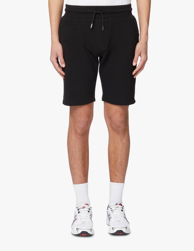 rinascente Colmar Pantaloni tuta corti con bollino - nero