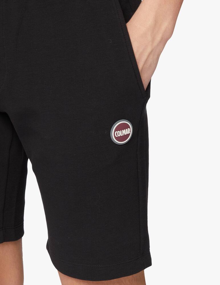 rinascente Colmar Pantaloni tuta corti con bollino - nero