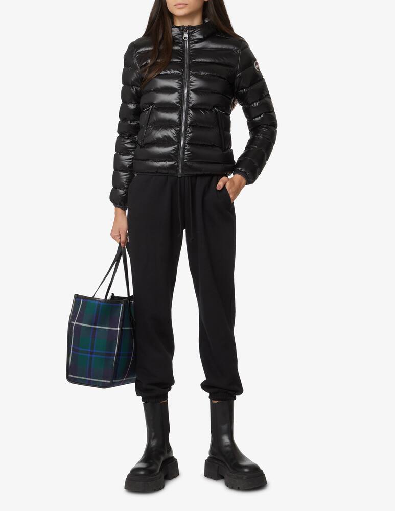 rinascente Colmar Giacca bomber corta con cappuccio - Nero