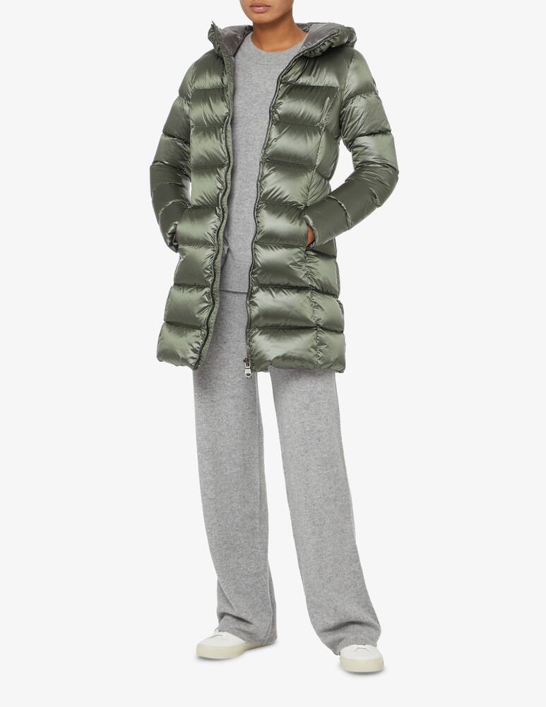 rinascente Colmar Piumino lungo con cappuccio - Verde