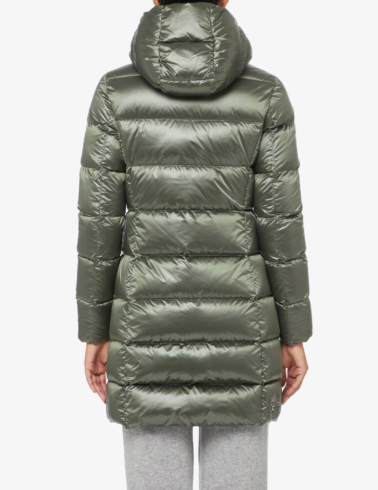 rinascente Colmar Piumino lungo con cappuccio - Verde