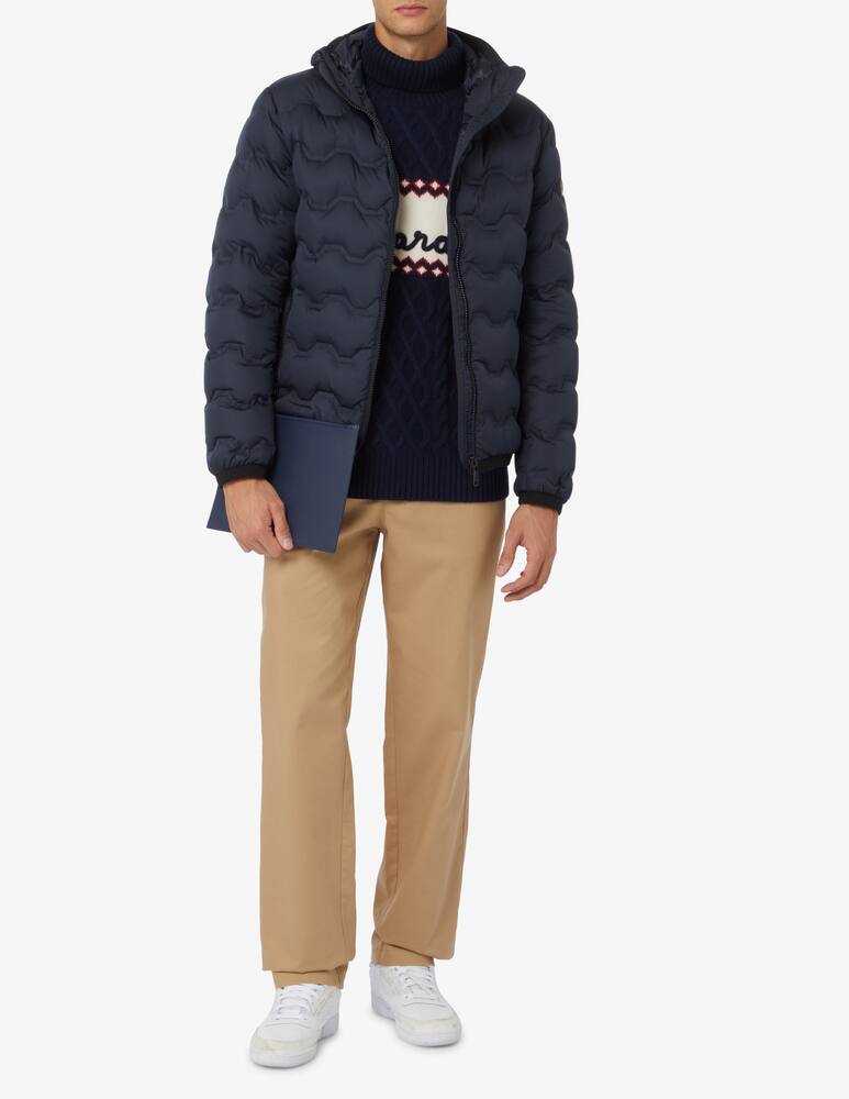 rinascente Colmar Feather hooded jacket - Blue