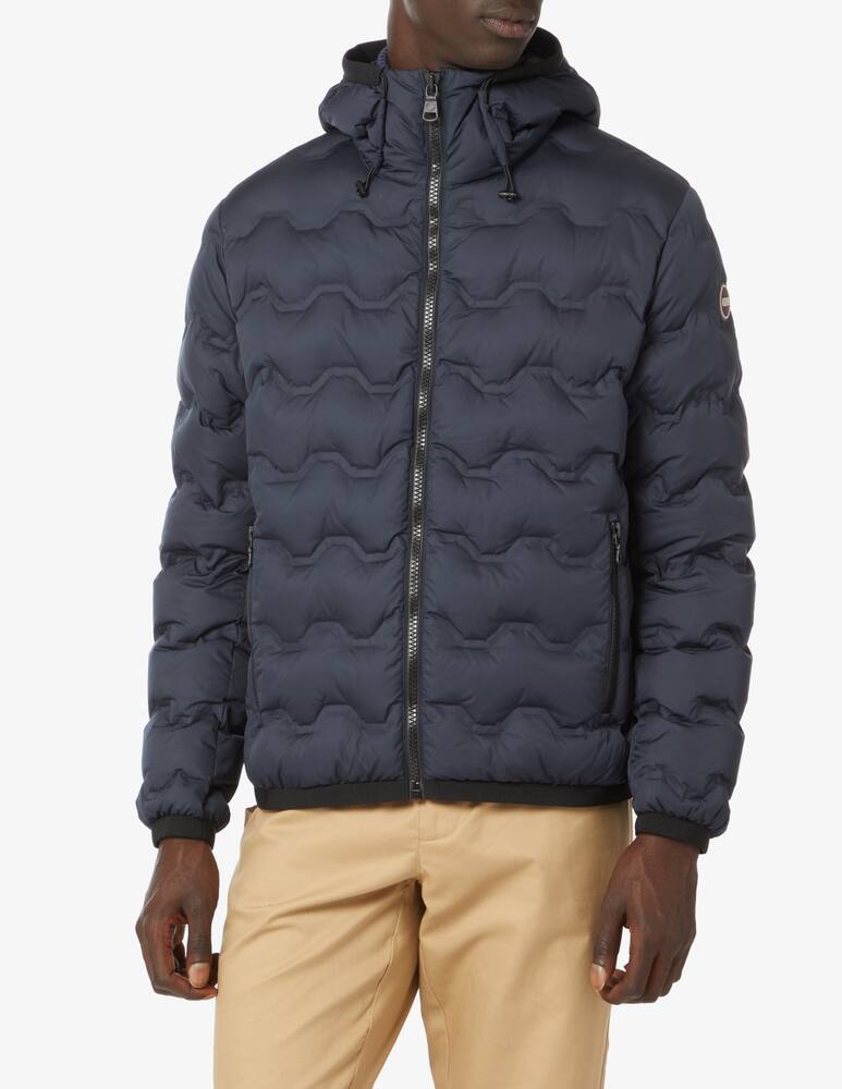 rinascente Colmar Feather hooded jacket - Blue